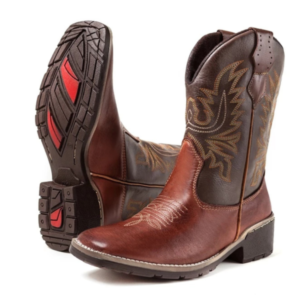 Bota de Couro Sintetico - Image 2